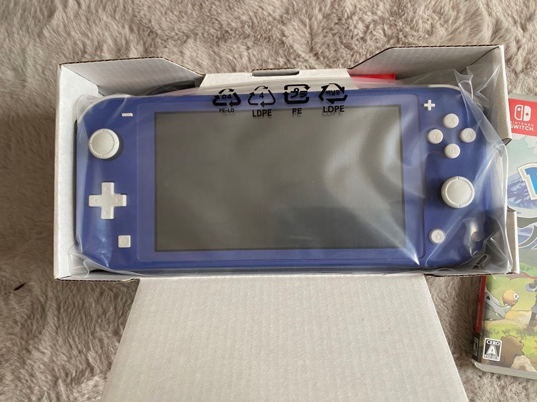 Nintendo Switch Lite パープル 本体　ソフト付き