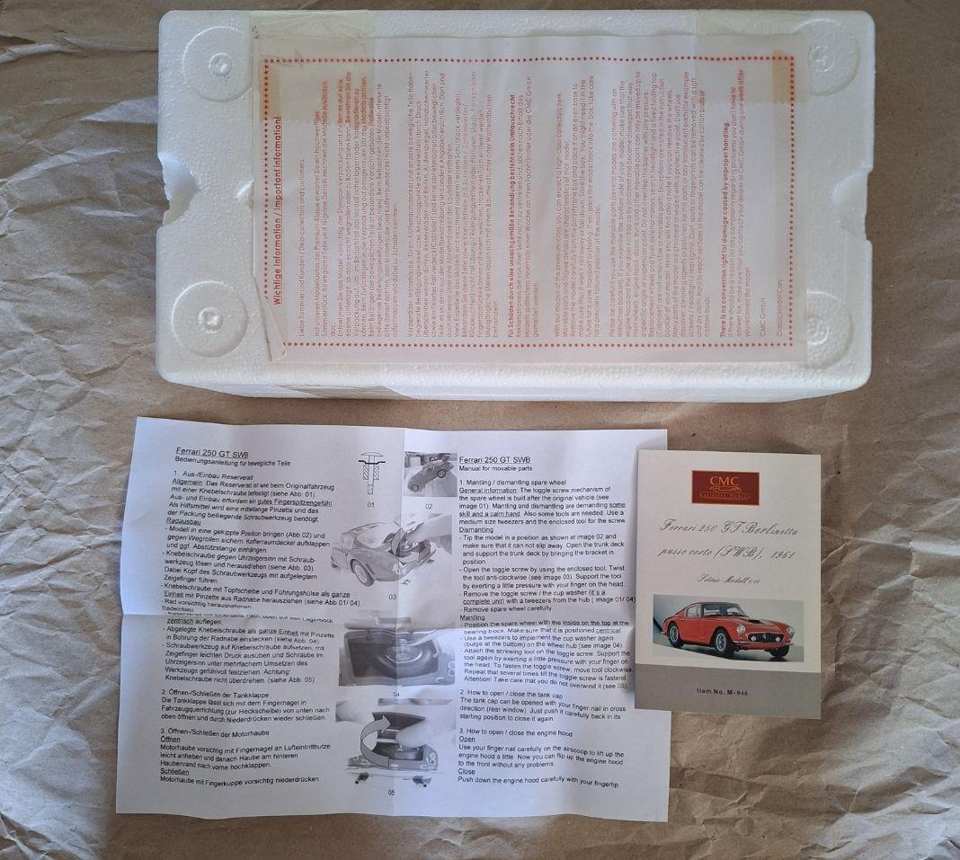 CMC フェラーリ 250GT Berlinetta (SWB) 1/18