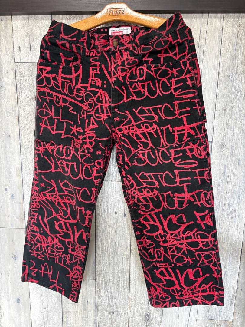 パンツ supreme commedesgarcons painter pant 30