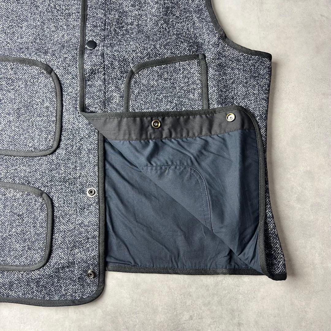 ✅新品　ベスト　ジレ　ウール　復刻　ネイビー　ブラウンズビーチ似　アメカジ　XL