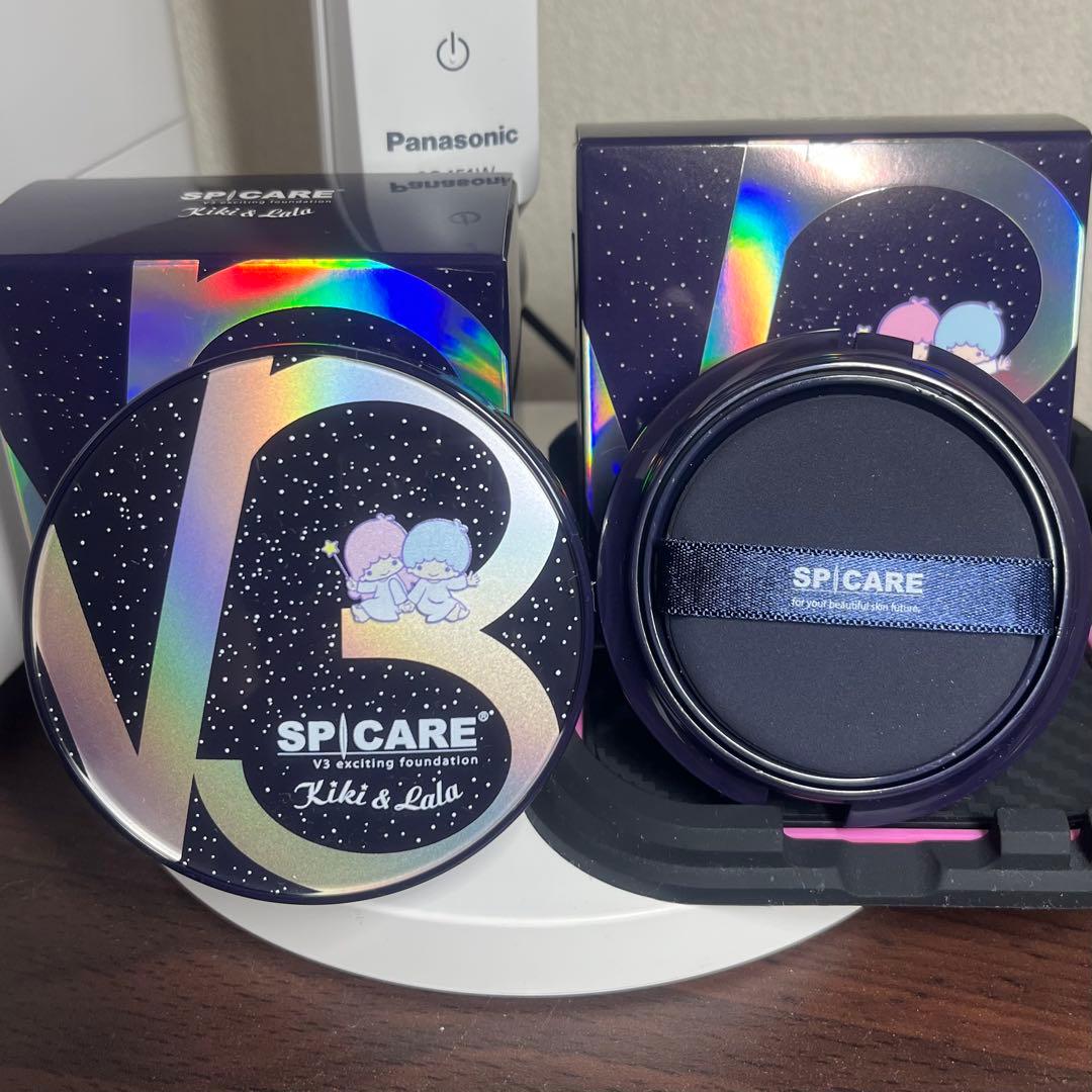 スピケアV3 エキサイティングファンデーション本体&レフィル 正規品　即日発送