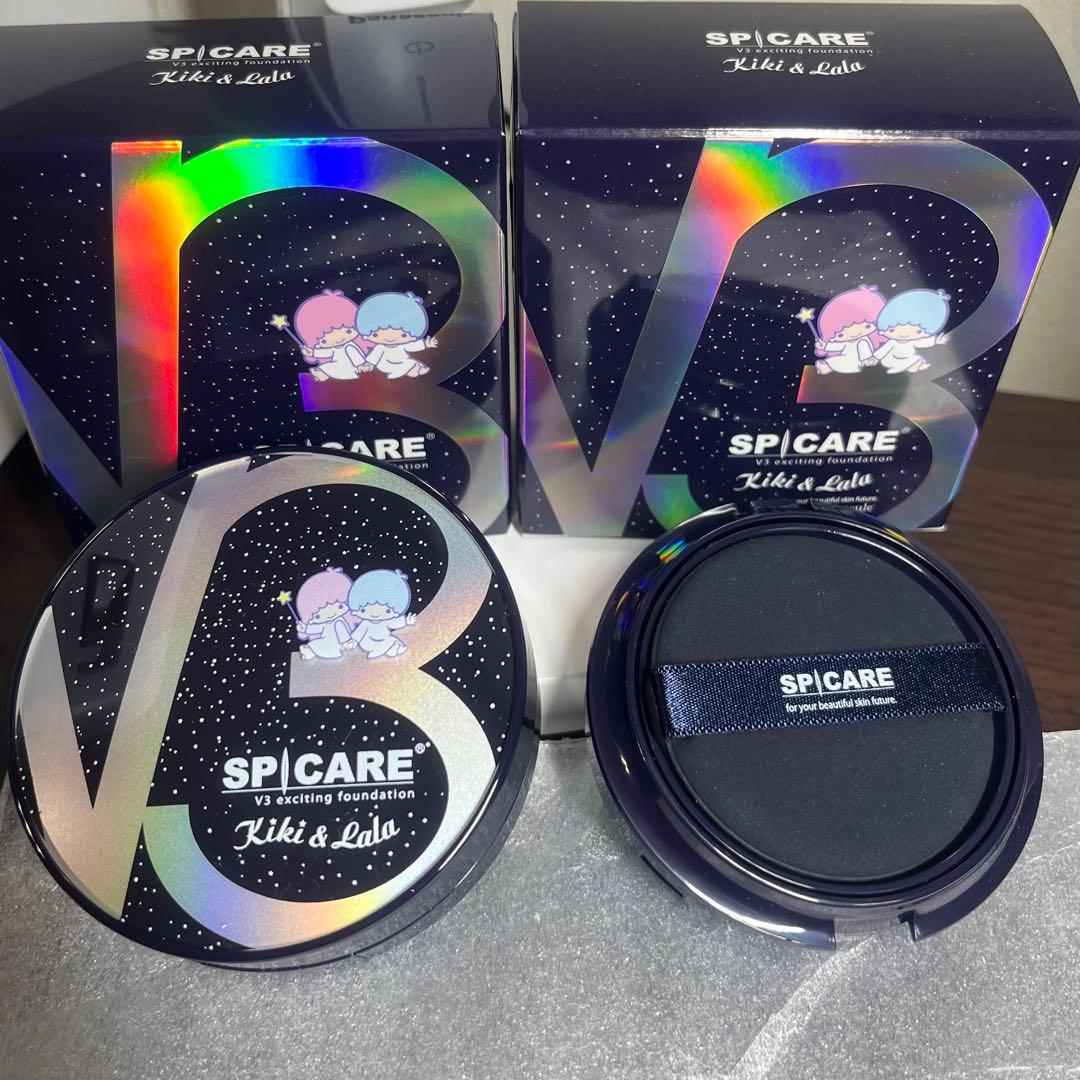 スピケアV3 エキサイティングファンデーション本体&レフィル 正規品　即日発送