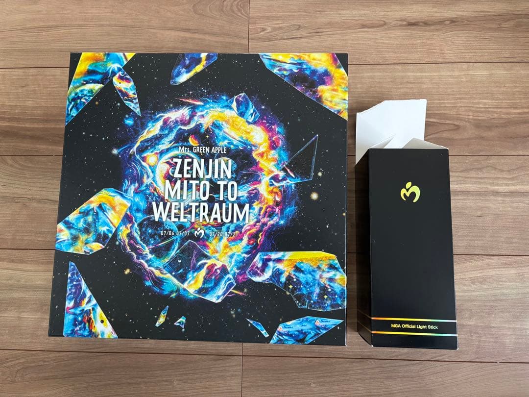 【中古】ZENJIN MITO TO WELTRAUM BOX、ペンライトセット