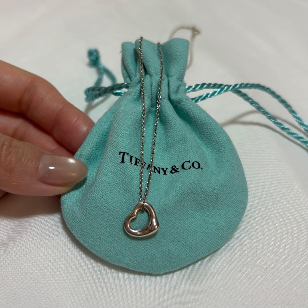 Tiffany & Co. ティファニーアンドコー オープンハートネックレス11