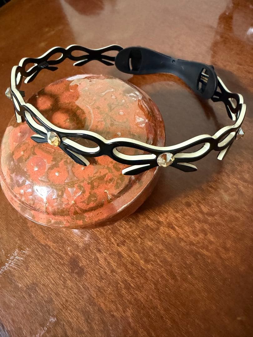 美品アレクサンドル ドゥ パリ リボンカチューシャ