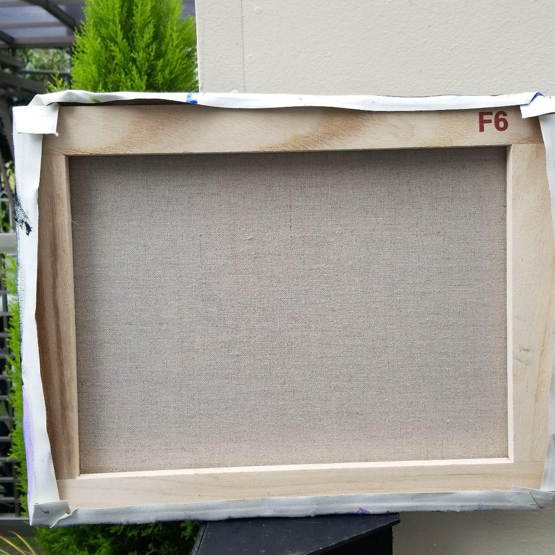 油絵　専用　五つ子の猫のお月見