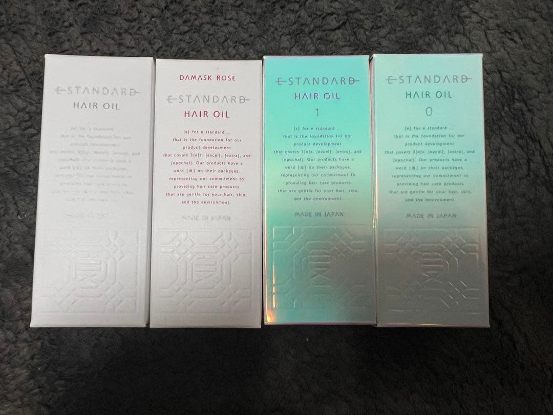 新品未開封　E-STANDARD ヘアオイル 4本セット