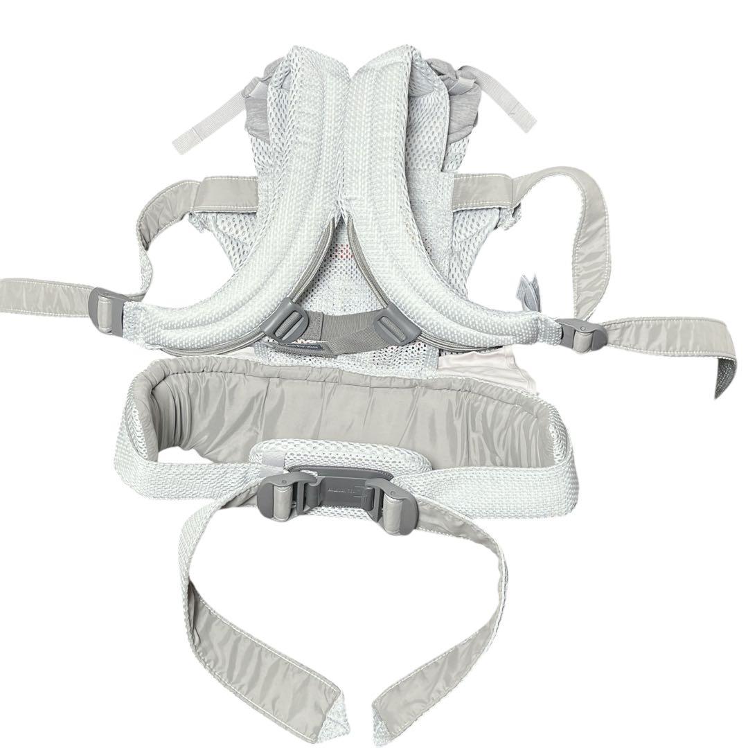 【極美品】ベビービョルン 抱っこ紐 ハーモニー エアリーメッシュ シルバー