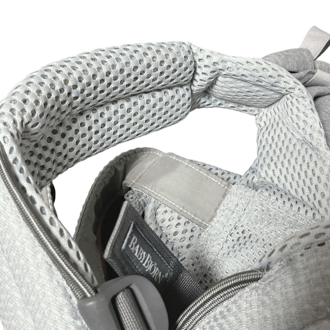 【極美品】ベビービョルン 抱っこ紐 ハーモニー エアリーメッシュ シルバー