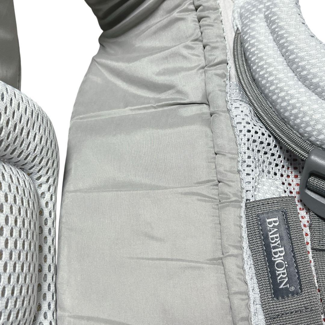 【極美品】ベビービョルン 抱っこ紐 ハーモニー エアリーメッシュ シルバー