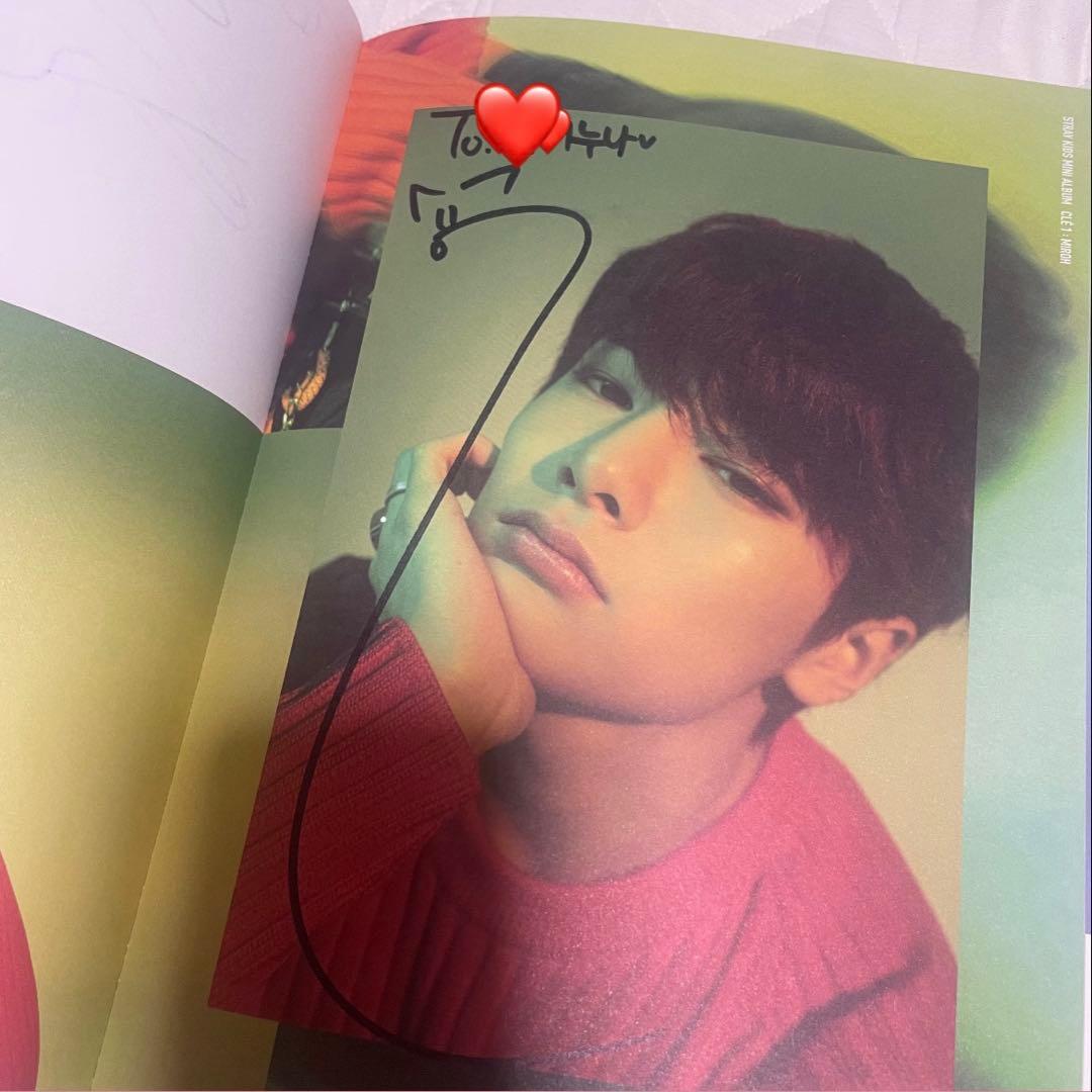 Stray Kids スキズ　サイン会　直筆サイン入り　アルバム　CD