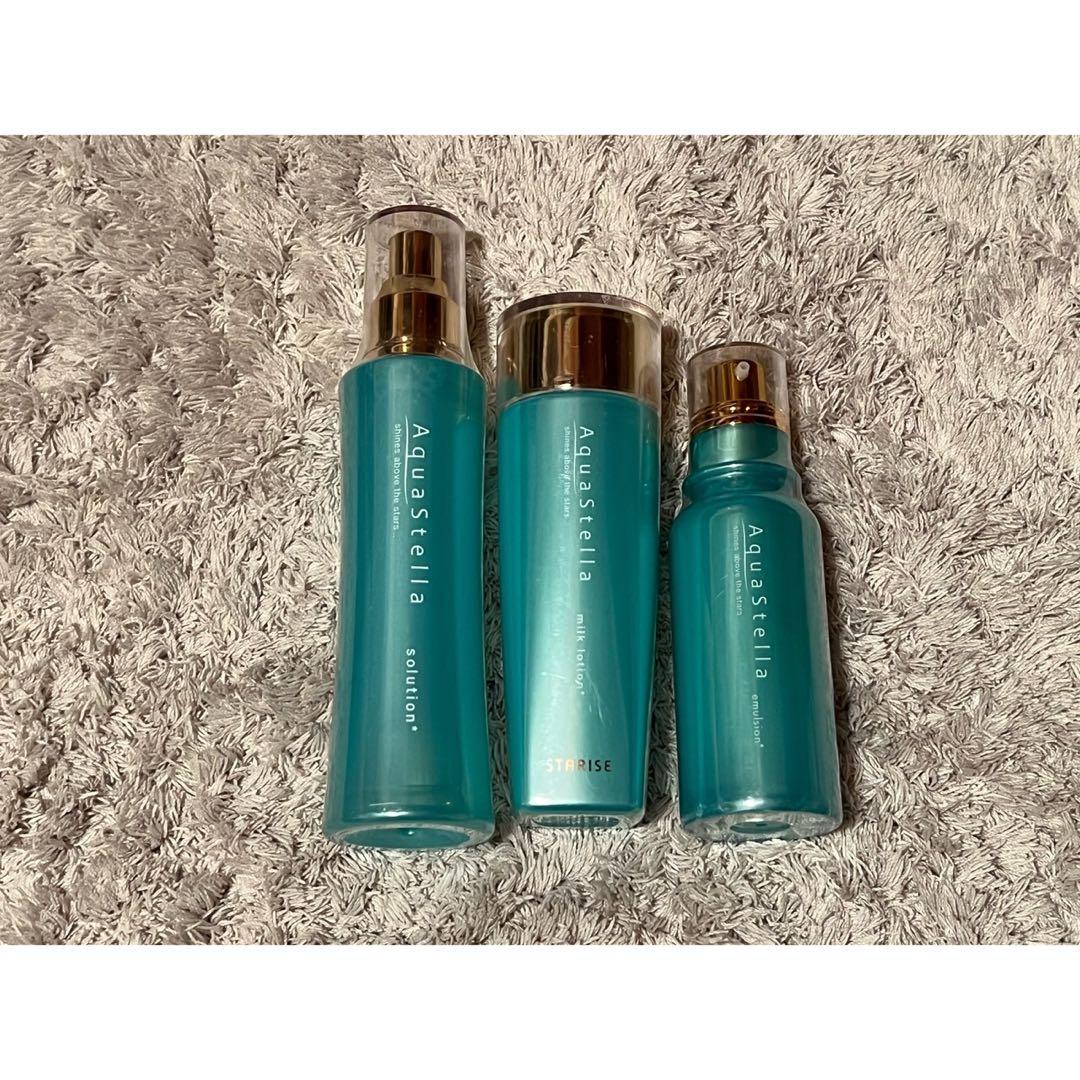 スターライズ　アクアステラ ソリューション　ミルクローション　クリーム　セット