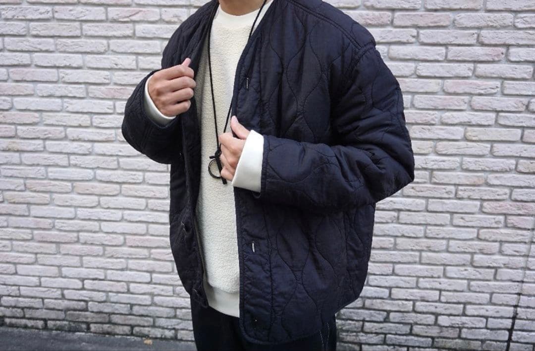 OAMC コンバットライナージャケット S ブラック　ロンハーマン