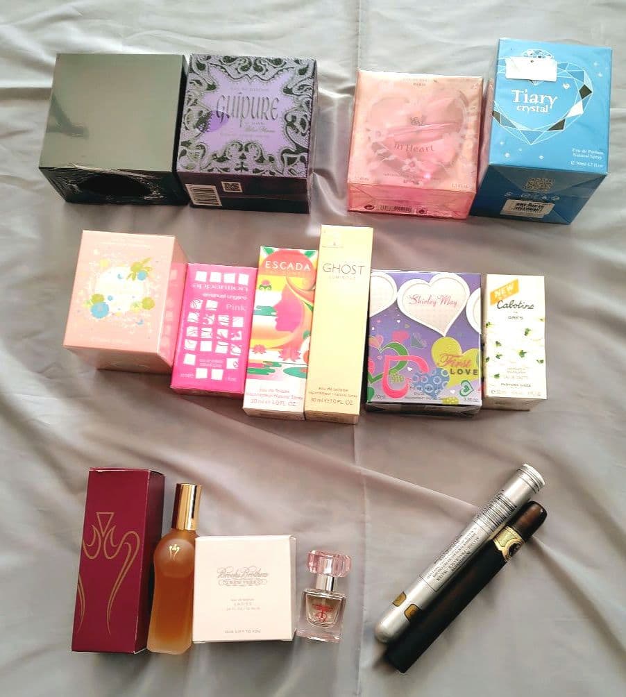 訳あり【未使用・ほぼ未使用】香水セット まとめ売り13点セット バラ売り可能
