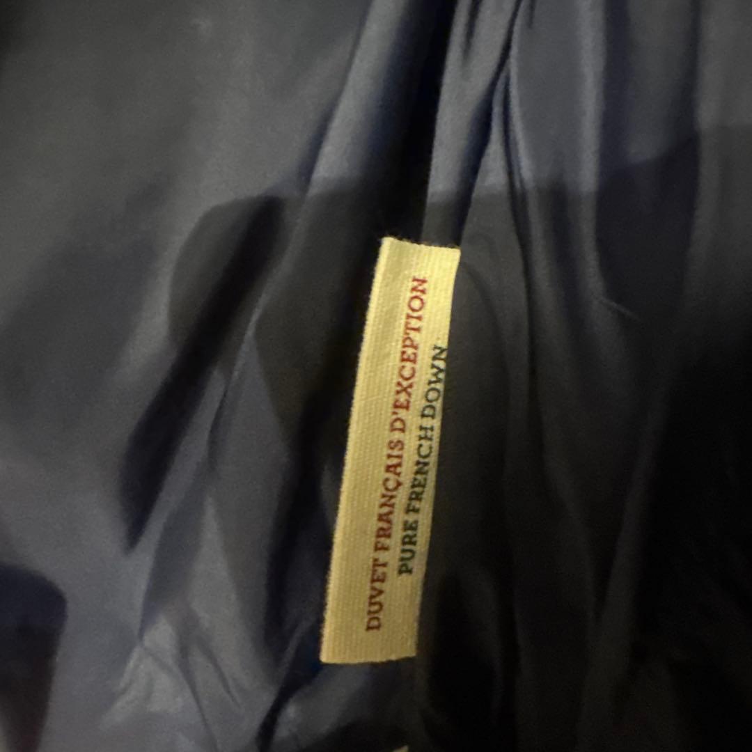 ピレネックスPYRENEX ダウン ランスベスト ネイビー L