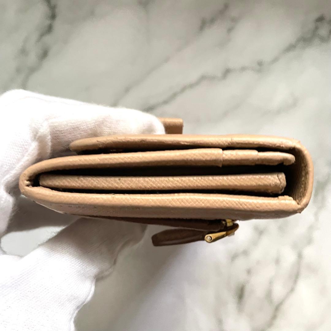 PRADA プラダ サフィアーノ　リボン　フィオッコ　長財布　0113-③