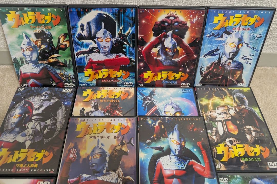 平成ウルトラセブン セル版DVD 14巻セット