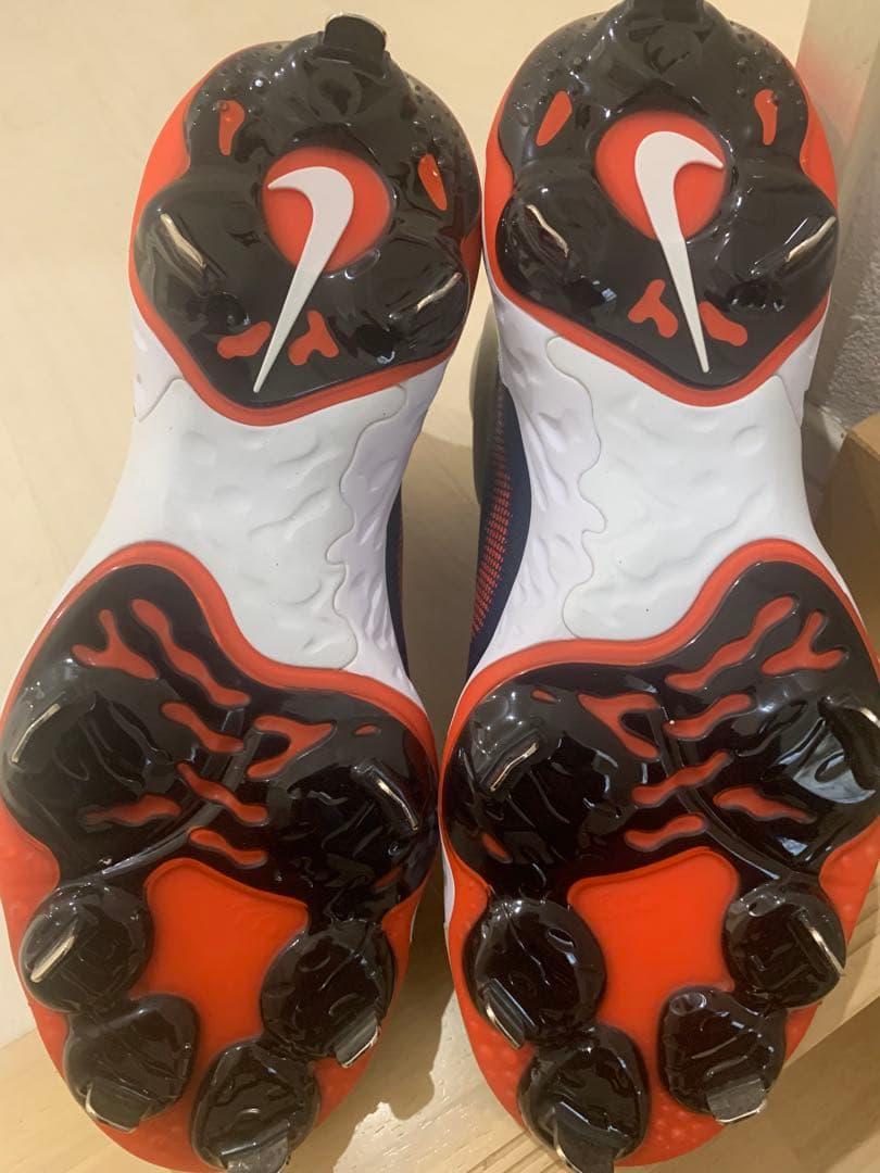 新品未使用★NIKEナイキ★オーダースパイク★27cmUS9金属歯★