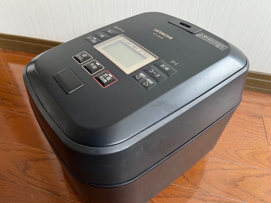 タイムセール　値引HITACHI IH炊飯器 マットブラック　RZ-V100FM