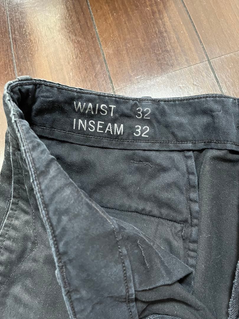 RRLガーメントダイ オフィサーズ トラウザー