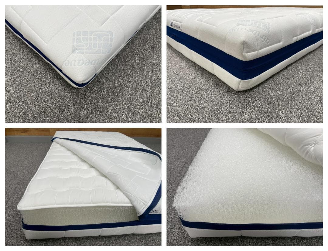 T7781☆展示美品☆airweaveエアウィーヴS03☆セミダブルマットレス☆