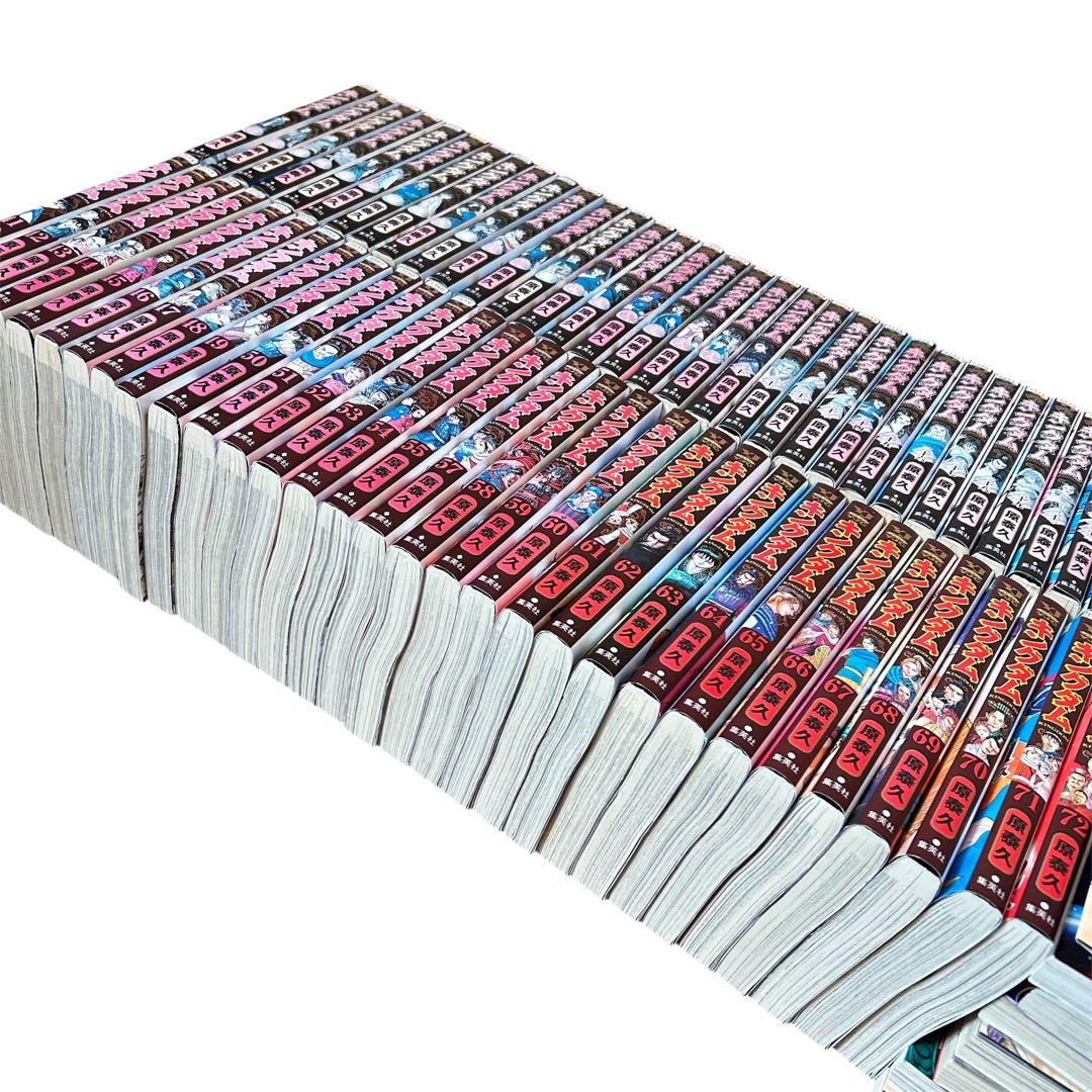 初版本多数★キングダム　原泰久　映画•アニメ化　全巻セット　匿名発送★1-73巻