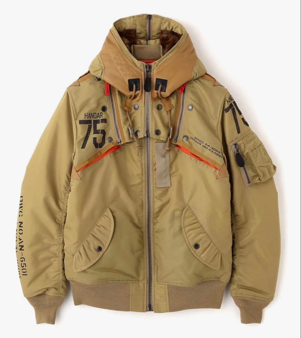 新品　Avirex アヴィレックスMA-1 リモデル マーク2