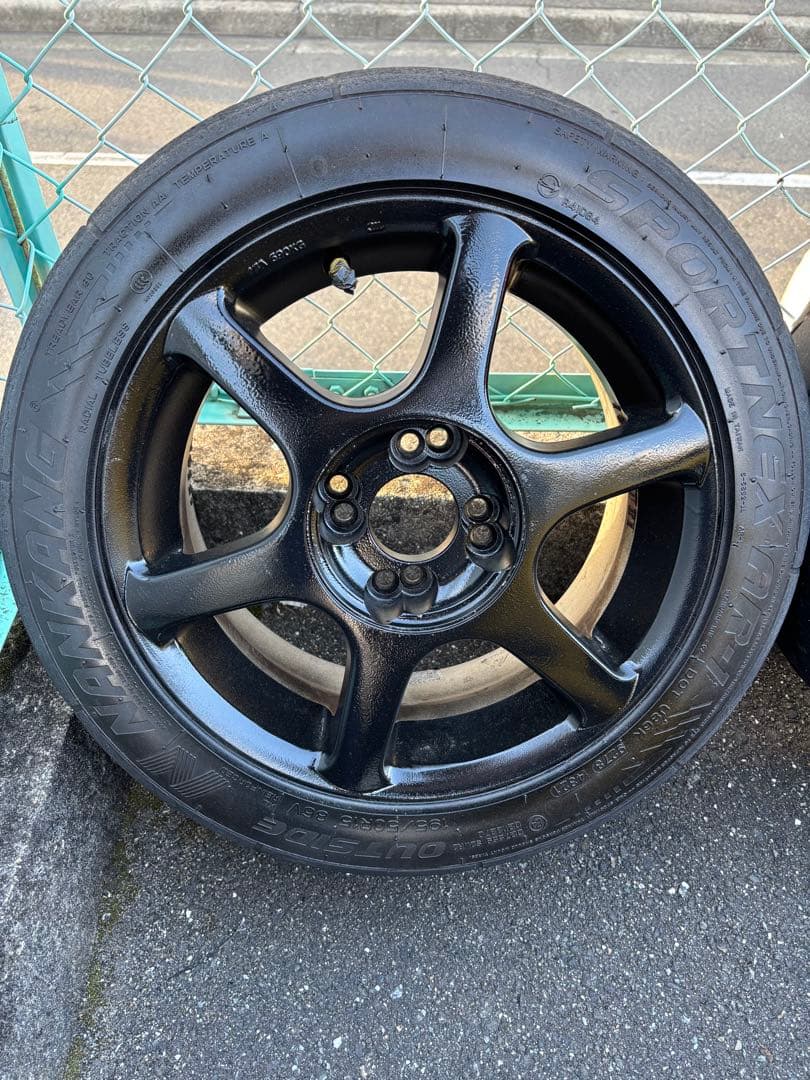 ア*読様 【3N厳守の中古品！】15インチ6.5J＋35 マルチPCD AR-1