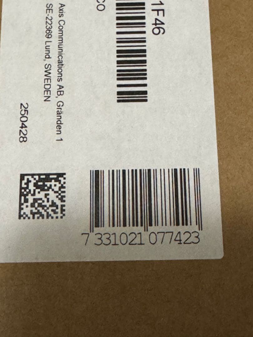 アクシス 02450-001 AXIS P3827-PVE