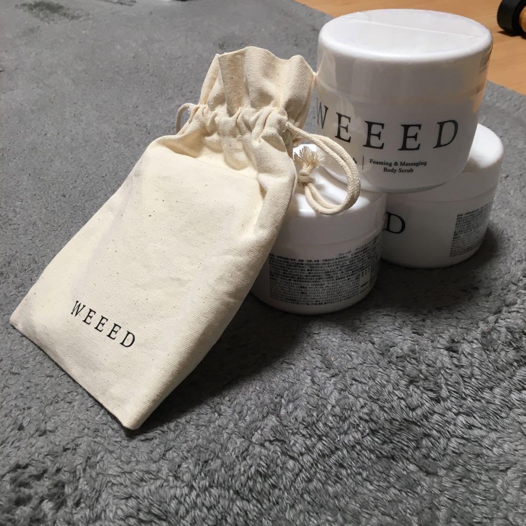WEEED ブリススクラブ　おまけ付き