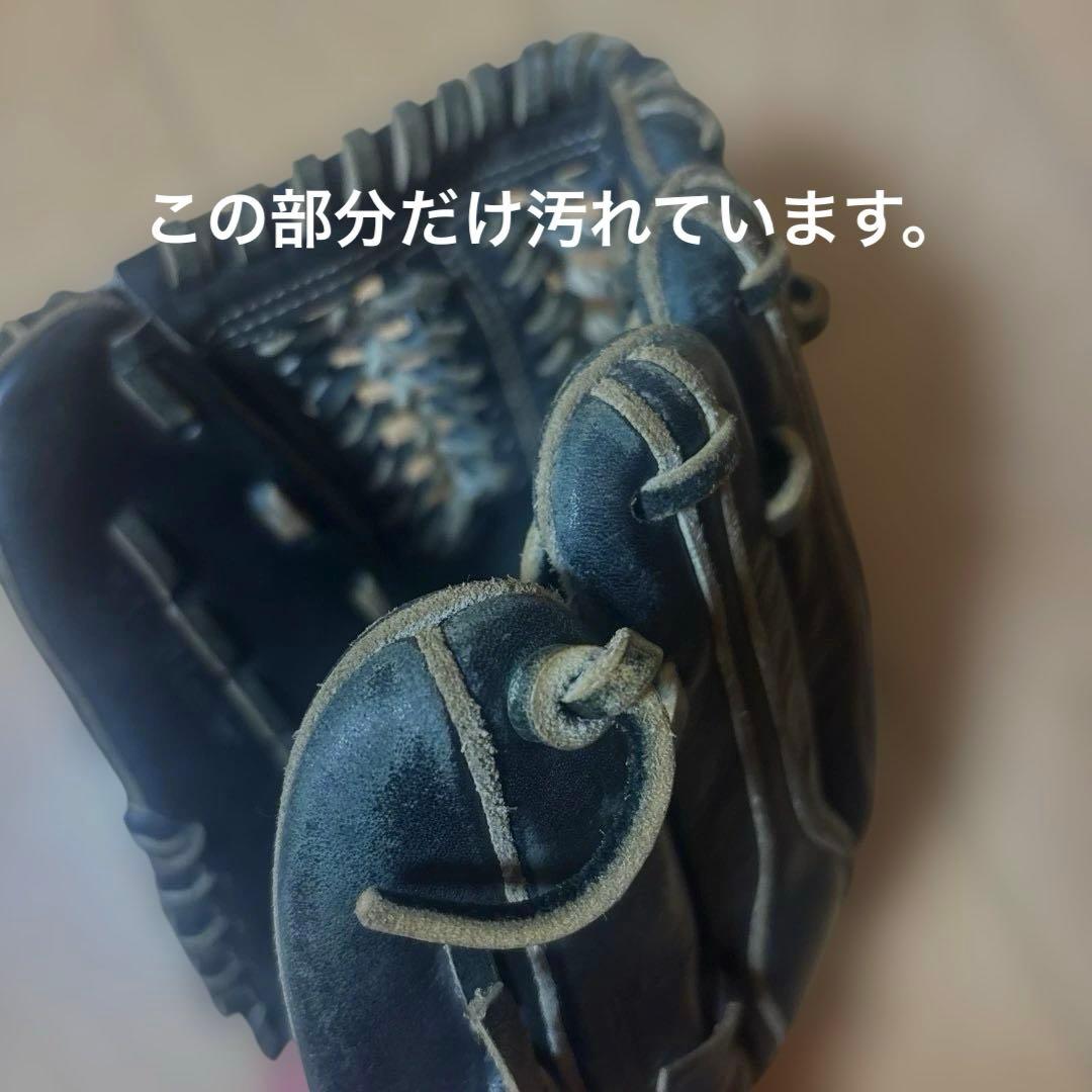 asics 硬式野球用グローブ 黒