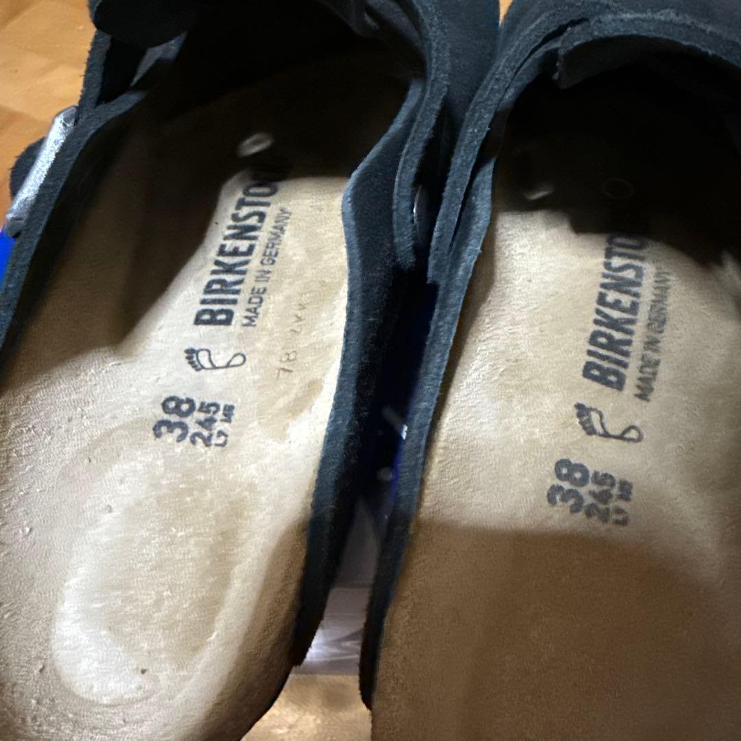 BIRKENSTOCK Boston 黒 38
