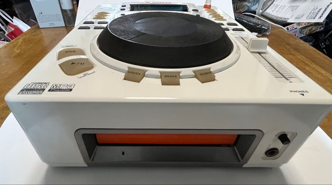 Vestax CDRに録音機能を搭載したCDJ CDR-07 整備戻り後保管品