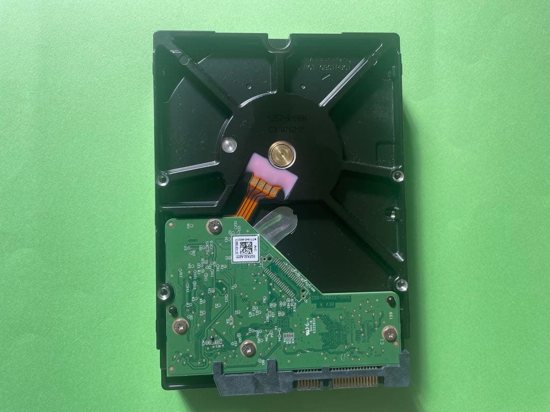 【使用時間０H】DIGA換装用 2TB 3.5インチ WD20EURX