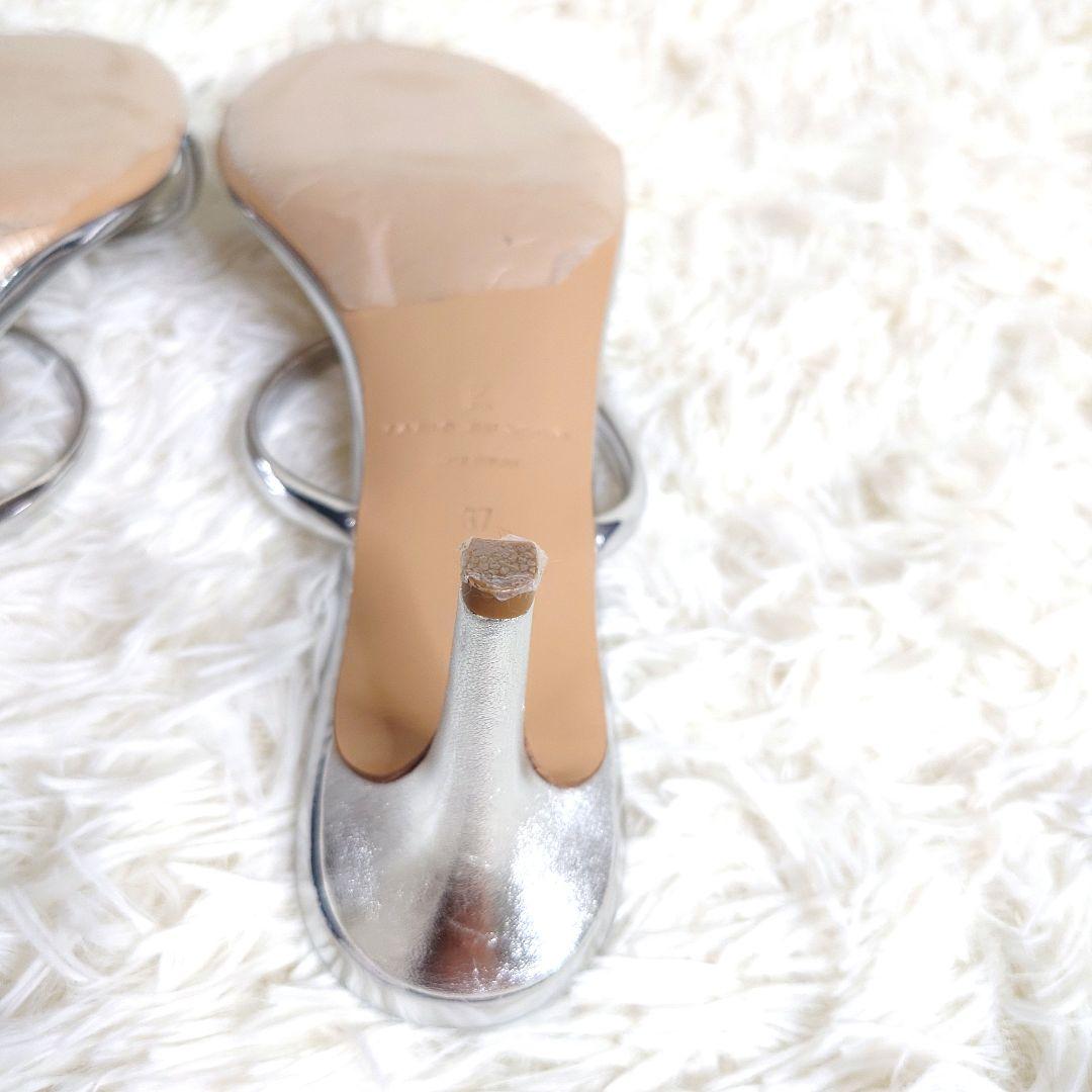 【新品】【FABIO RUSCONI】ファビオルスコーニ ミュール シルバー