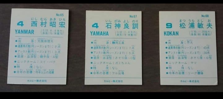 【激レア】伝説の日本サッカーリーグカード10枚+アルバム1冊