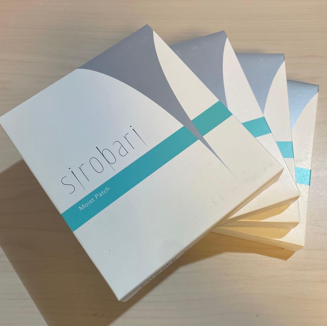 sirobari Moist Patch 4セット アイケア 目元パック