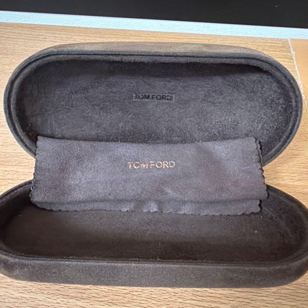 TOM FORD TF5384-F 002 黒 ライトブルー サングラス　メガネ