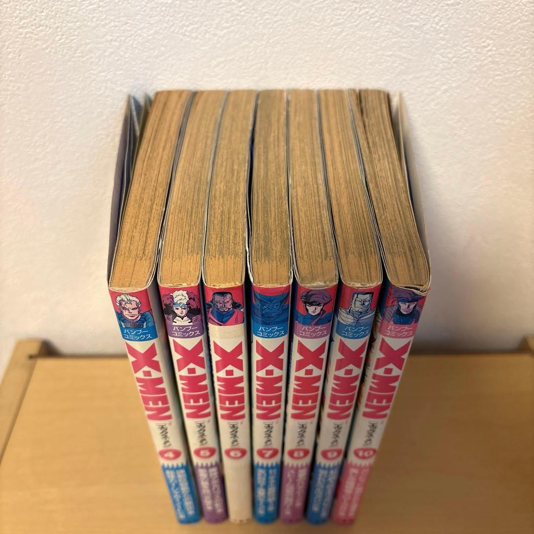 【初版＊シール付き】X-MENエックスメン4〜10巻　竹書房　バンブーコミックス