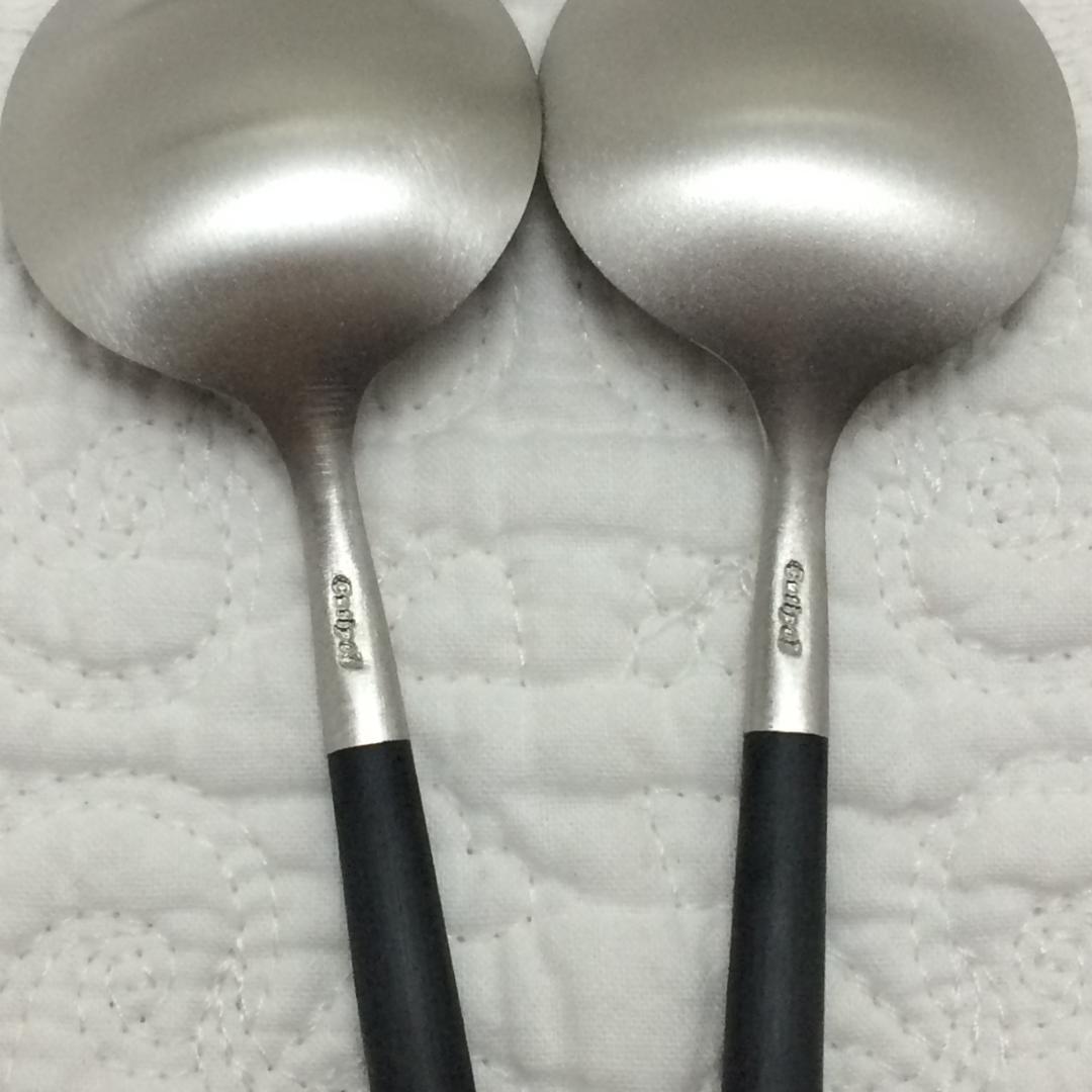 セール価格！　クチポール　GOA　ブラック＆シルバー　デザートサイズ　計８本