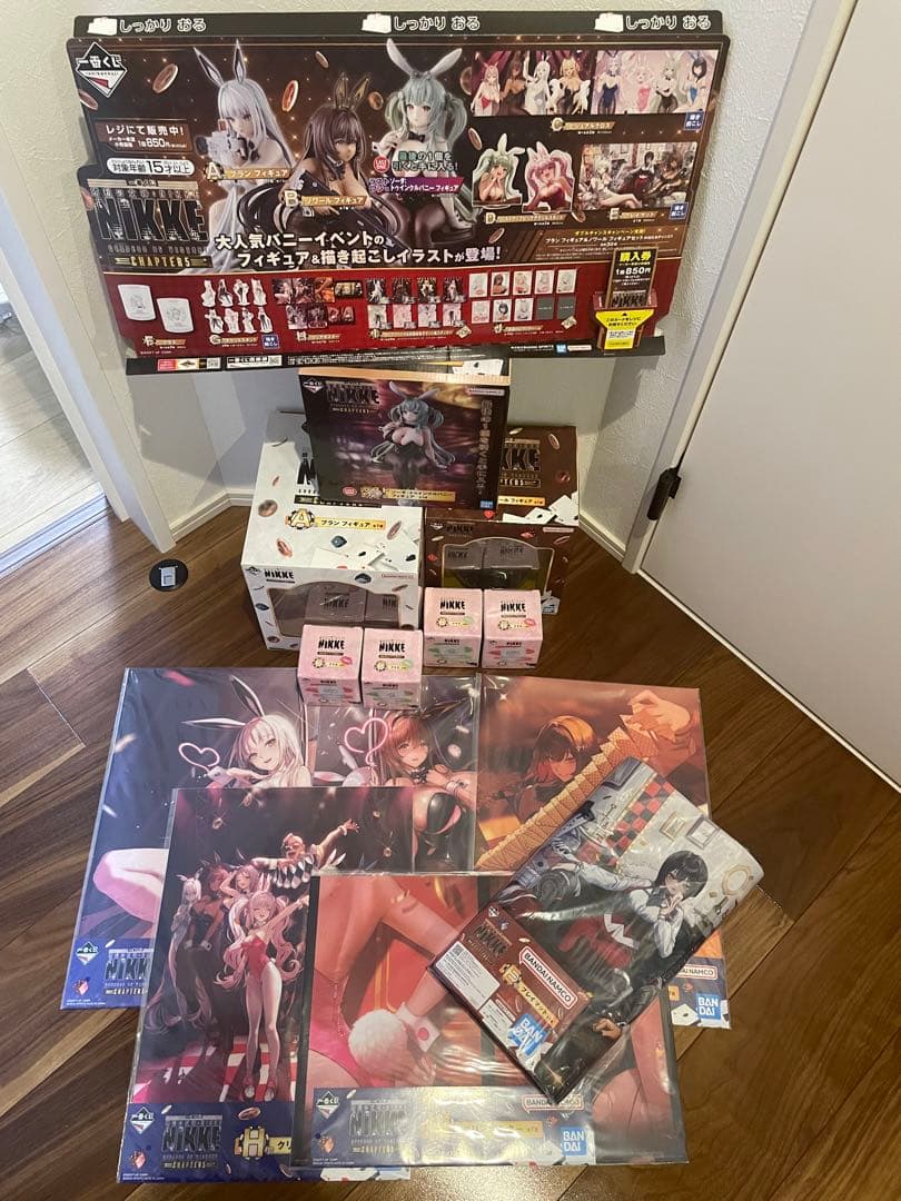 一番くじ 勝利の女神 ニケNIKKE A賞 B賞 ラストワン プレイマット