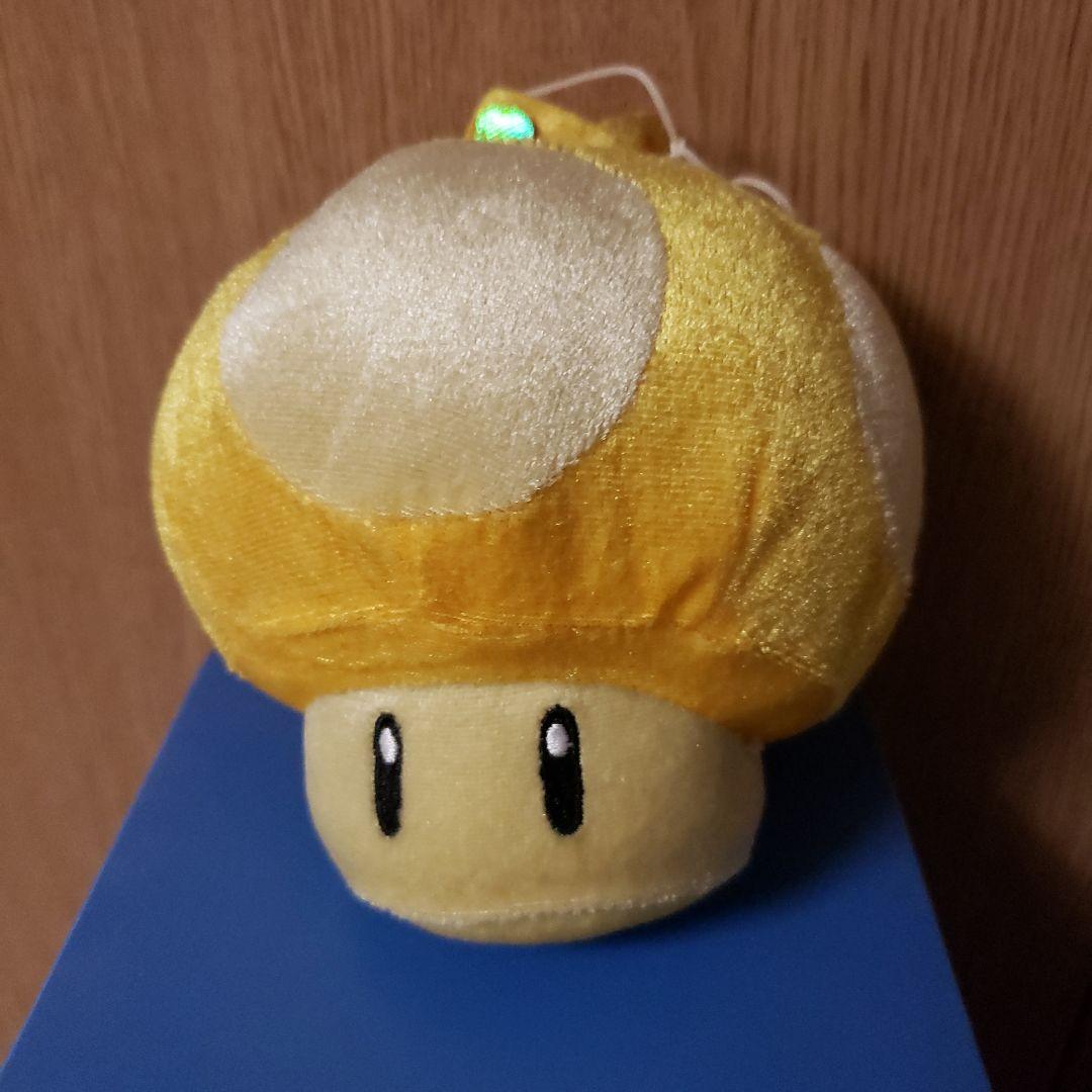 パワフルダッシュキノコ スター マリオカートwii ぬいぐるみ