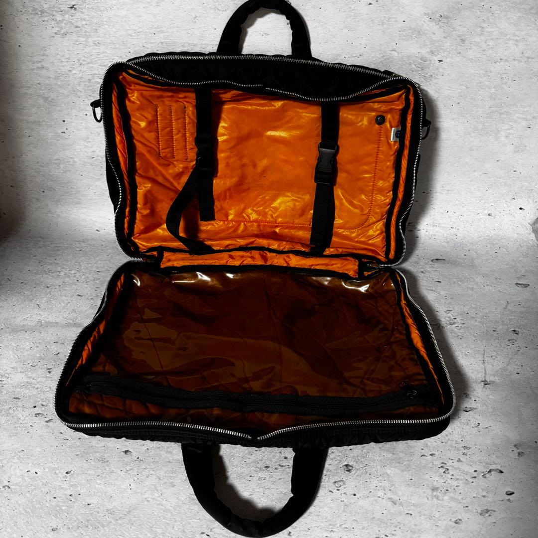 PORTER タンカー オーバーナイト ブリーフケース 2層 大容量 ボストン