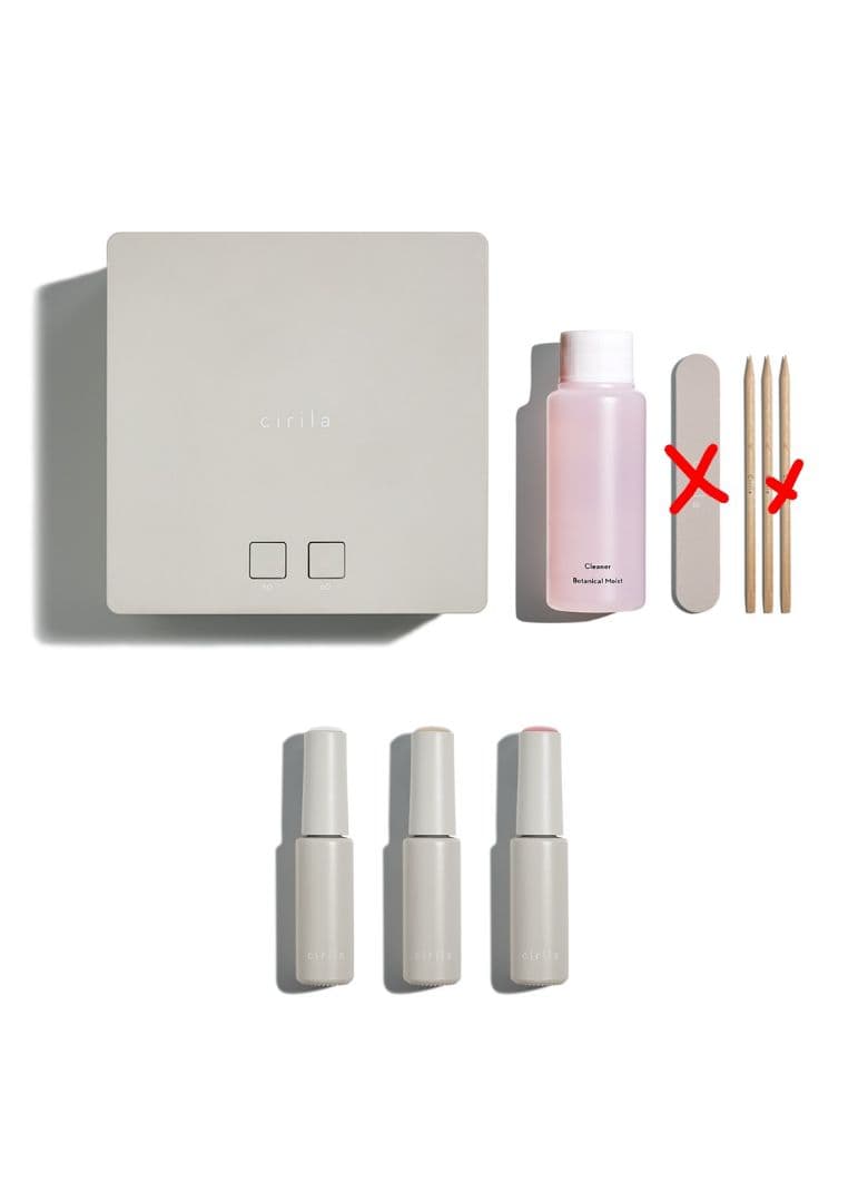 cirila シリラピールオフセット 038レター