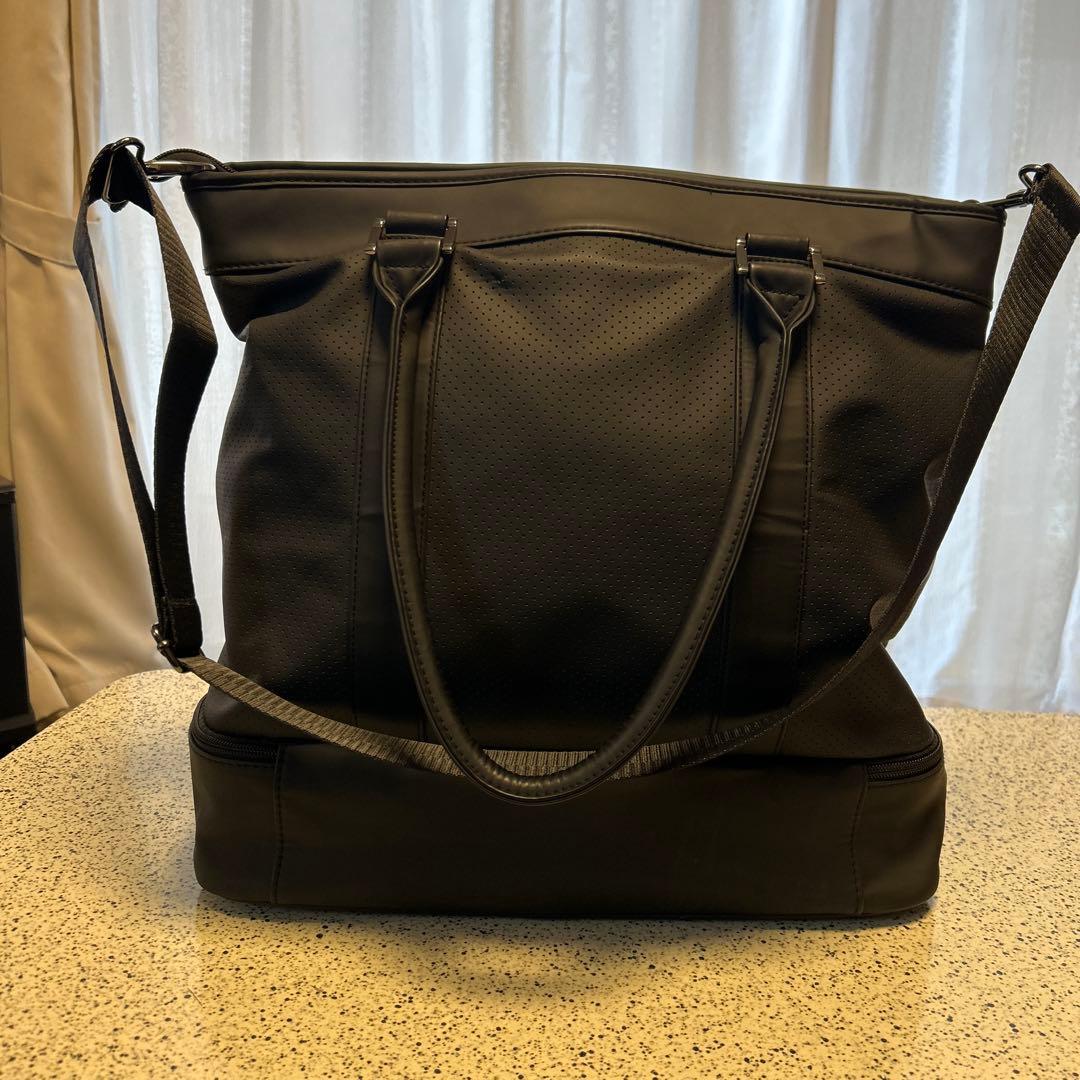 ルコック 二層式ボストンバッグ