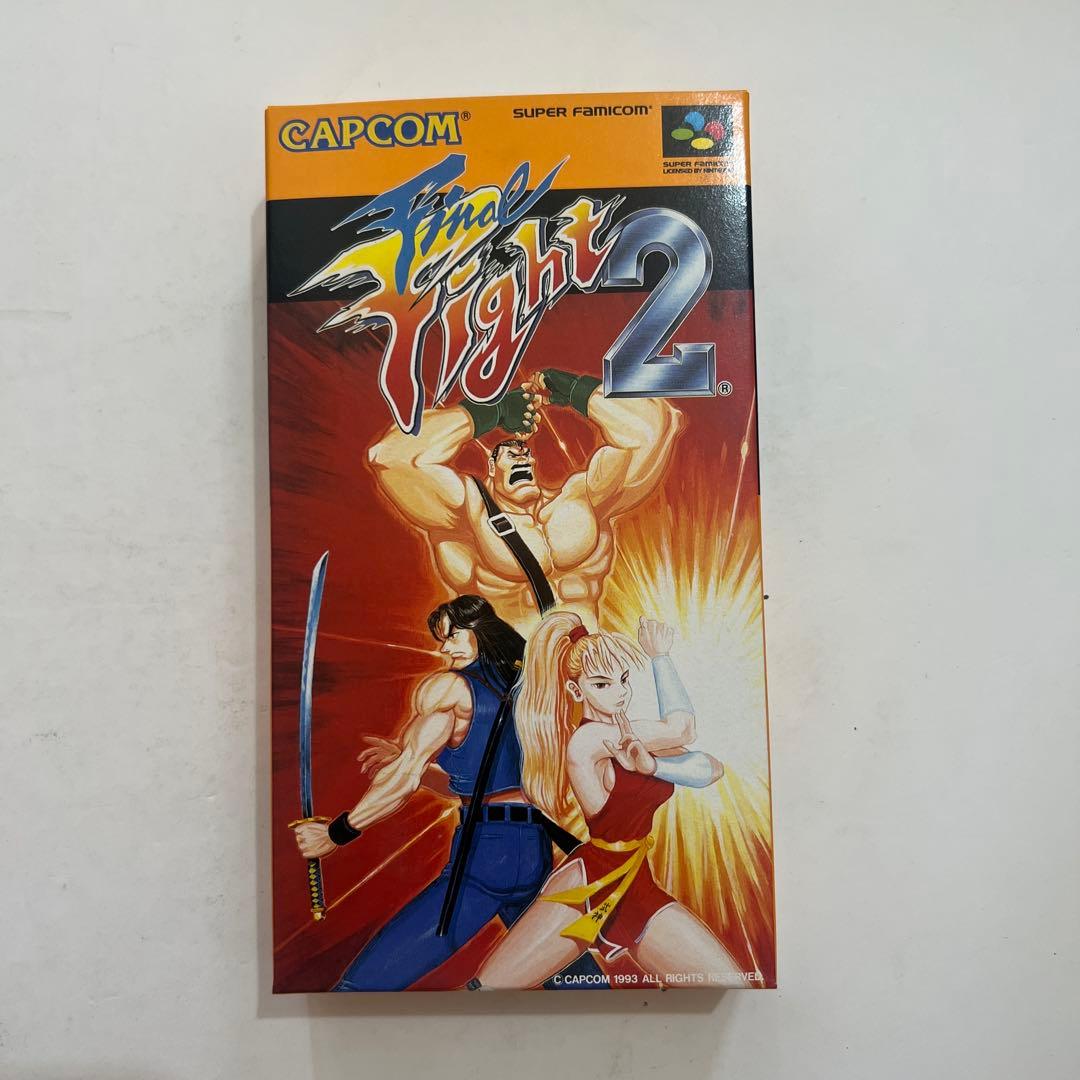 極美品　CAPCOM ファイナルファイト2 スーパーファミコン
