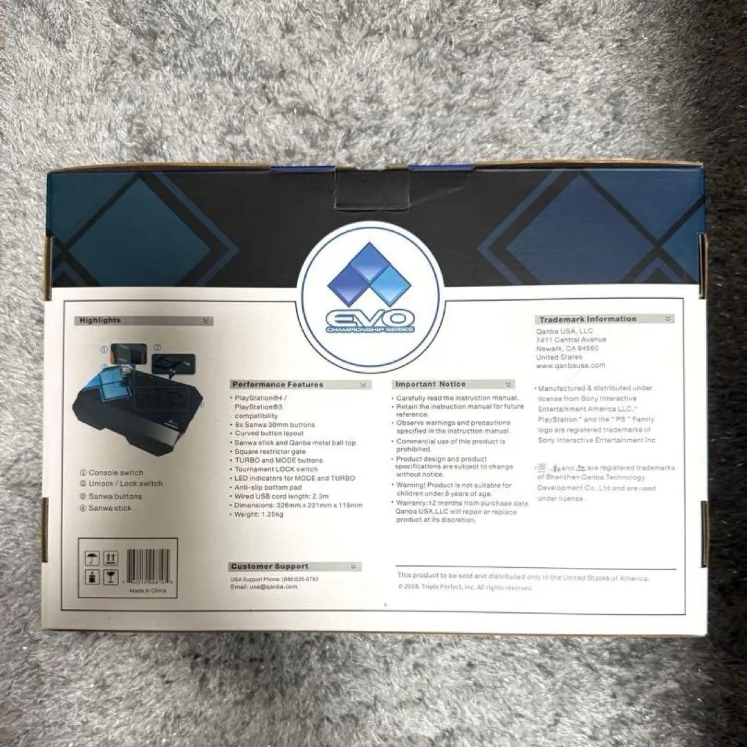 その他 QANBA EVO DRONE ARCADE JOYSTICK PS4/PS3