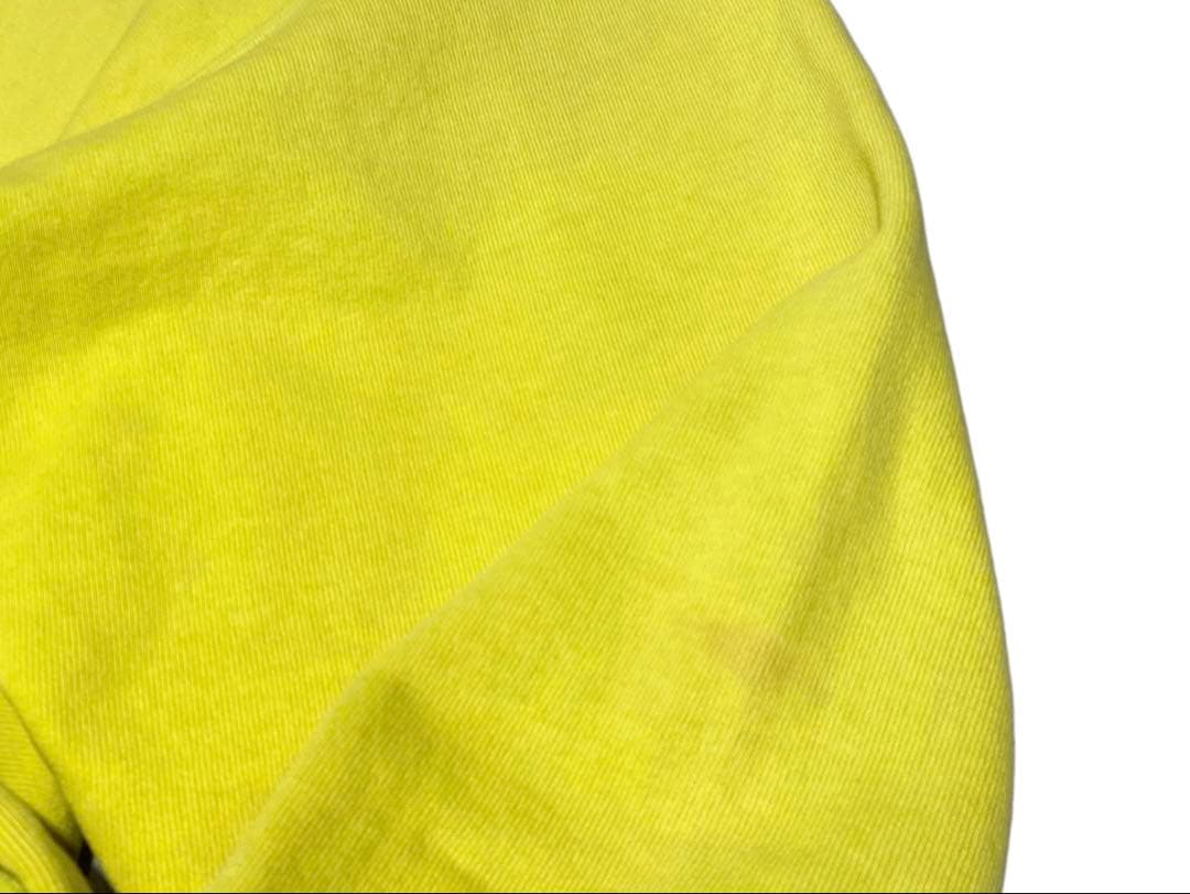 XL USA製 90s チャンピオン リバースウィーブ スウェット イエロー