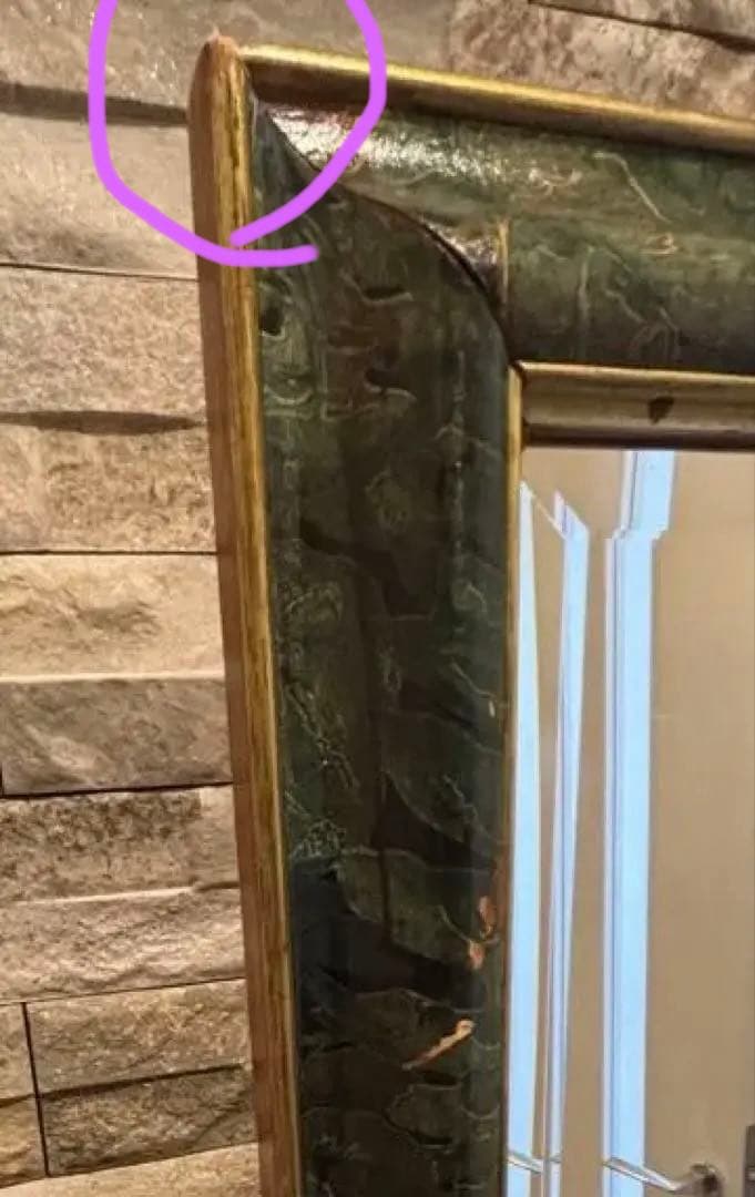 アンティーク調　姿見　大型鏡