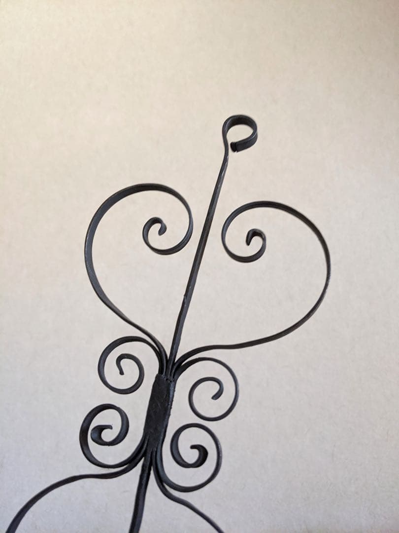 暖炉用調理道具　鉄工芸　フォーク　串　装飾